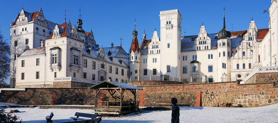 Schloss Boitzenburg im Winter 2026