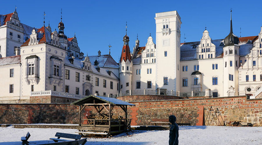 Schloss Boitzenburg im Winter 2026